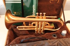 Quality Weril Bb Cornet with Slide Triggers, Case and  Mouthpiece