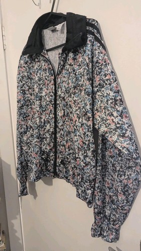 Adidas floral track - floral, zip
