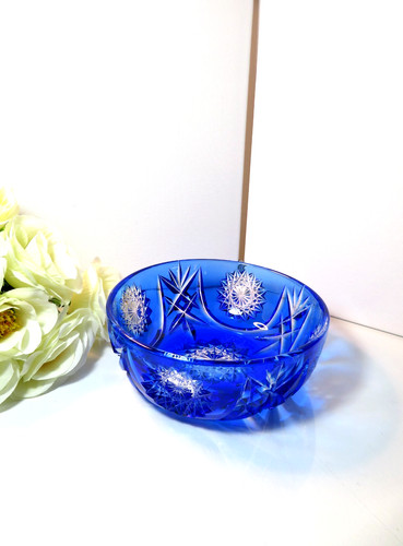 Vintage cobalt blue cut - vintage,