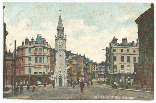 Hastings albert memorial clock - albert,