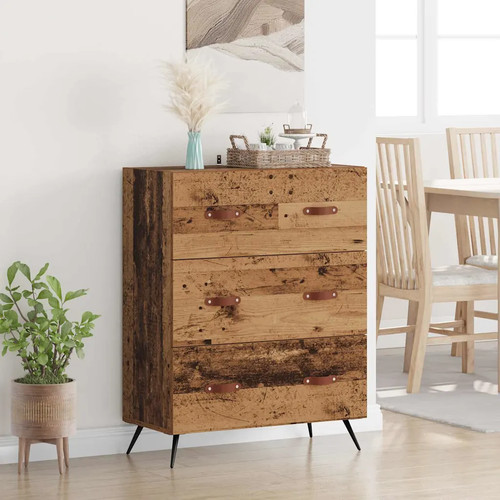 Chest drawers old wood 5 - chest,