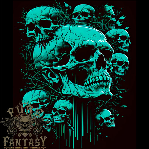 Skull time gothic heavy metal - heavy,