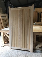 Wooden garden gate side - wooden,