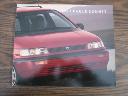 1992 eagle summit brochure - 1992,