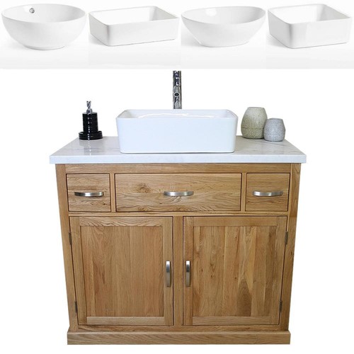 Bathroom vanity unit solid - bathroom, in