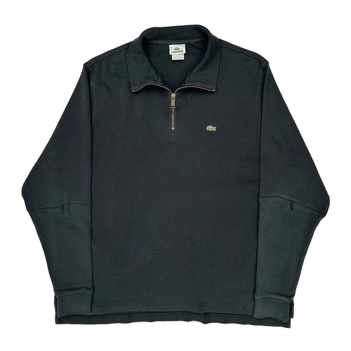 Lacoste zip 3xl black - lacoste,