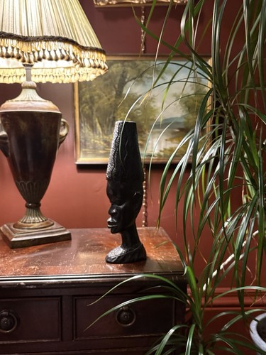 African ebony wood - , bust