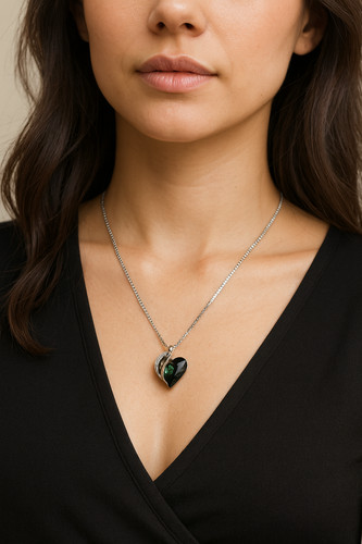 Austrian crystal healing heart - healing,