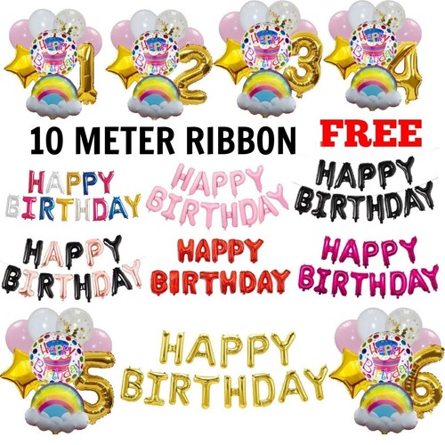 Birthday banner self - banner, inflating