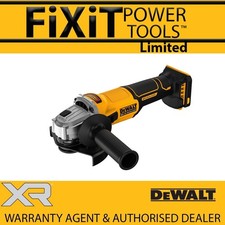 DeWalt DCG407N 18V 125mm XR Slide Switch Brushless Angle Grinder Bare Unit RW