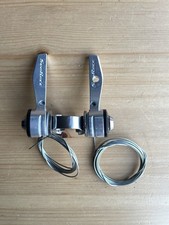 Sunrace Bicycle DownTube Shifters, 6, 7, and 8 Speed Clamp-On