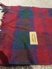 Burberry Scarf 100% Cashmere Tassles On The End Quick Shipping Brand New No Tags