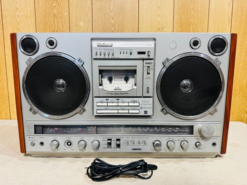 National 7000 boombox radio - national,