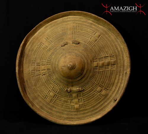 Antique hide somali shield - hide, –