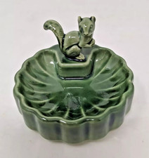 WADE GREEN SQUIRREL with NUT TRINKET/RING DISH "WICKSTEED PARK"