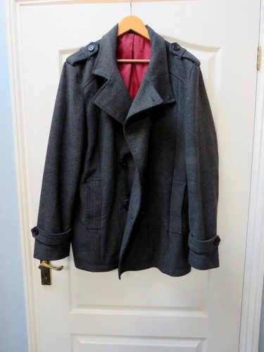 Next military pea coat size - size, l