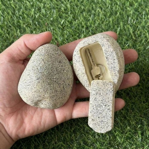 Hide key fake rock safe - hide,