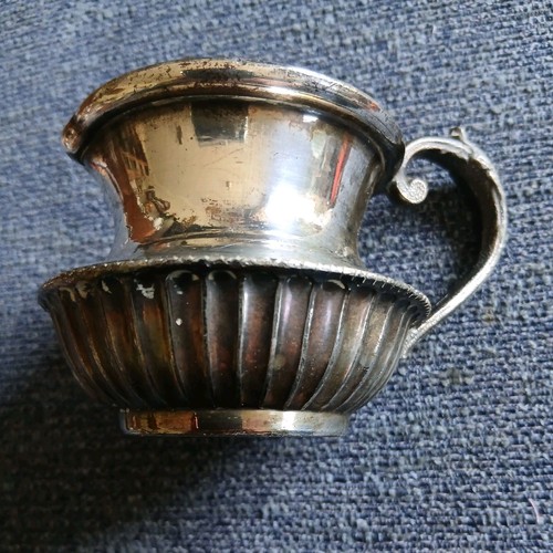 Milk jug pewter - ~,
