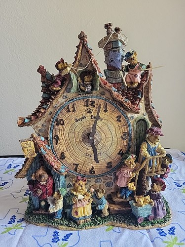Boyds bears collector clock - boyds,