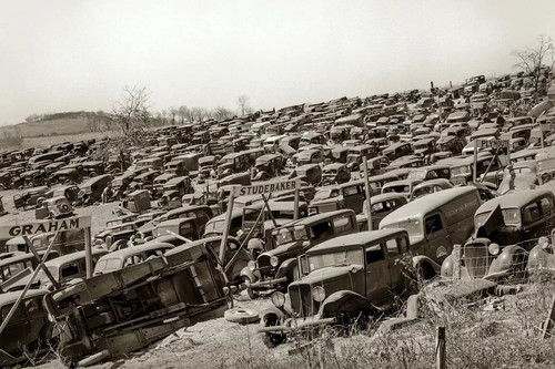 1941 junk car salvage - 1941,