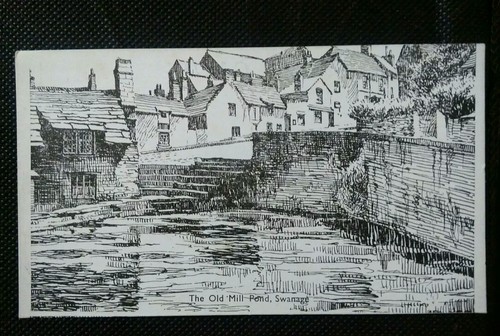 Swanage the old mill pond - swanage,