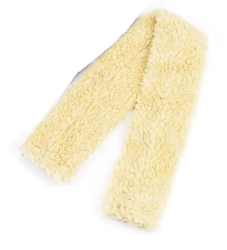 Fur fabric girth sleeve - fabric,
