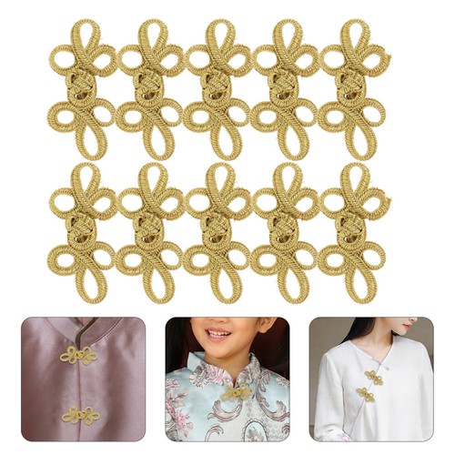 10pairs golden chinese knot - 10pairs,
