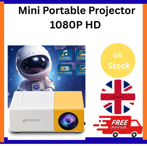 Mini portable projector - projector, 1080p
