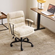 Upholstered Vanity Desk Chair