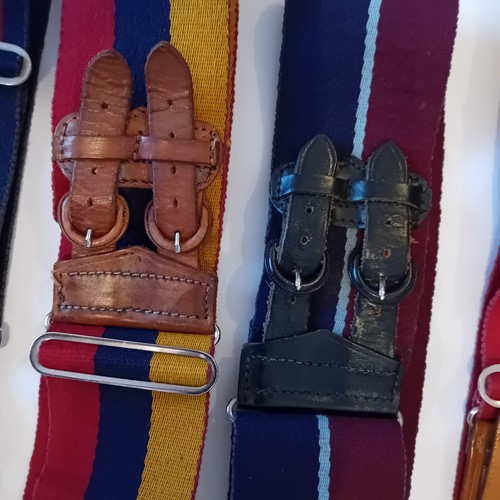 Five 1960s army belts - 1960s,