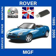 ROVER MGF 1995 - 2005 WORKSHOP SERVICE & REPAIR MANUAL On CD or USB STICK