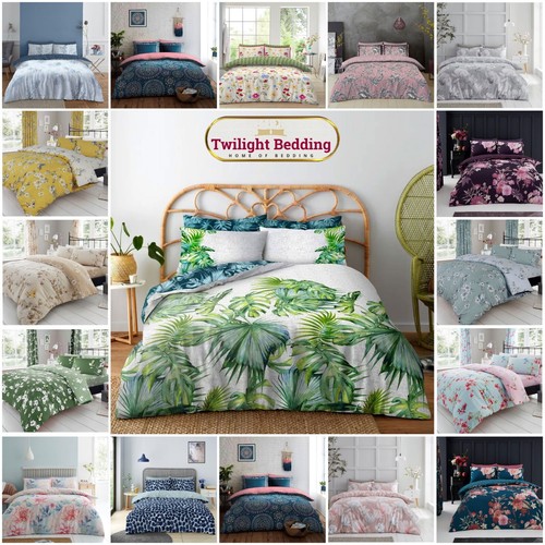 Reversible floral duvet quilt - reversible,