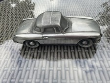 Pewter model mgb roadster - a,