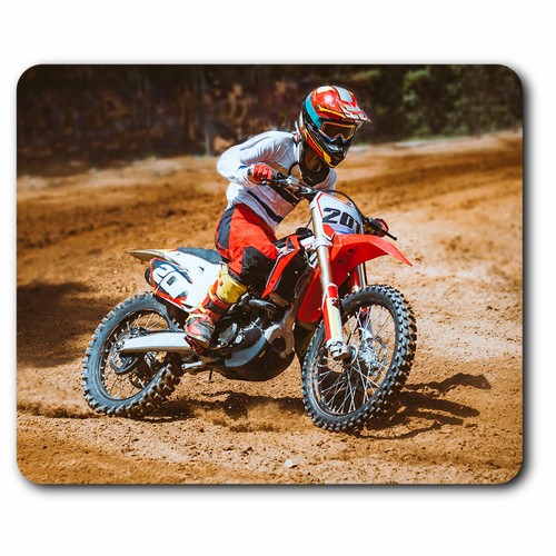 Computer mouse mat motocross - mouse,