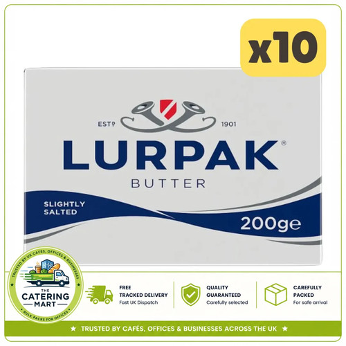 Lurpak slightly salted butter - slightly,