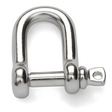 Multi pack Dee Shackle Towing Bow A4 Stainless Steel 4mm to 32mm D Link Shackles