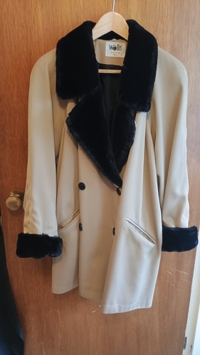 Vintage wallis petite faux - petite, fur