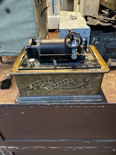 Edison standard phonograph - edison,