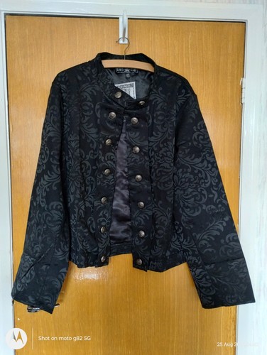 Brocade men gothic jacket - brocade, men's
