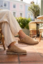 Khaki Suede Convertible