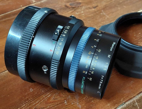 Rare mamiya 75mm f3 - _, f3.5
