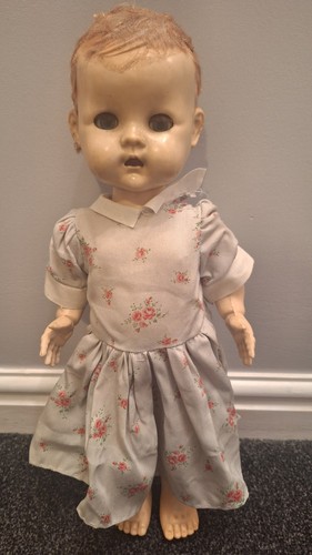 1950s vintage hard plastic - 17",