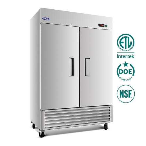 Commercial freezer with - w,