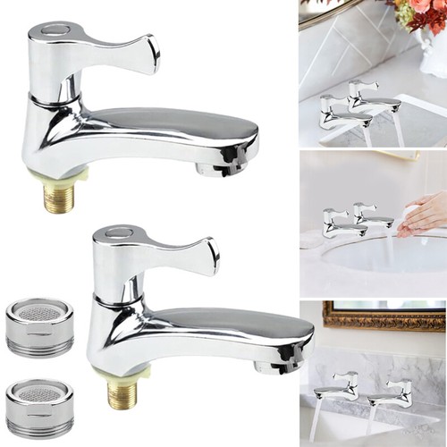 Pair hot cold lever basin - hot, &