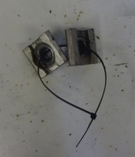 YAMAHA XJR 1200 1995 1996:CHAIN ADJUSTOR BLOCKS:USED MOTORCYCLE PARTS