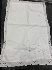 1 X Vintage white cotton