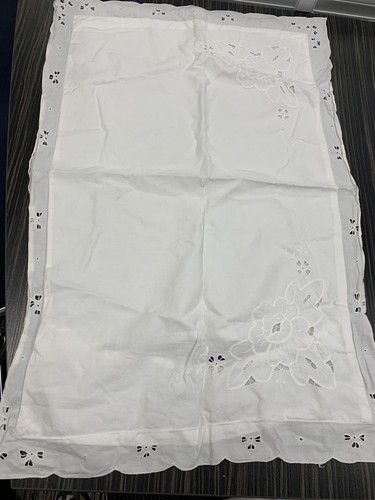 Vintage white cotton - 1, x