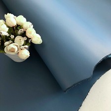 2.0mm Thickness Blue Smooth Veg Tan Full Grain 100% Real Cowhide Leather Sheets