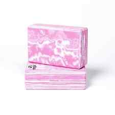 Set of 2 Pink Foam Yoga Blocks