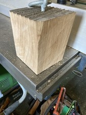 Oak door stop - oak,